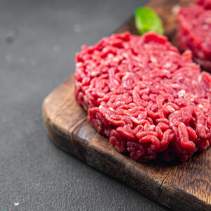 raw cutlet fresh beef meat hamburger delicious healthy eating cooking appetizer meal food snack